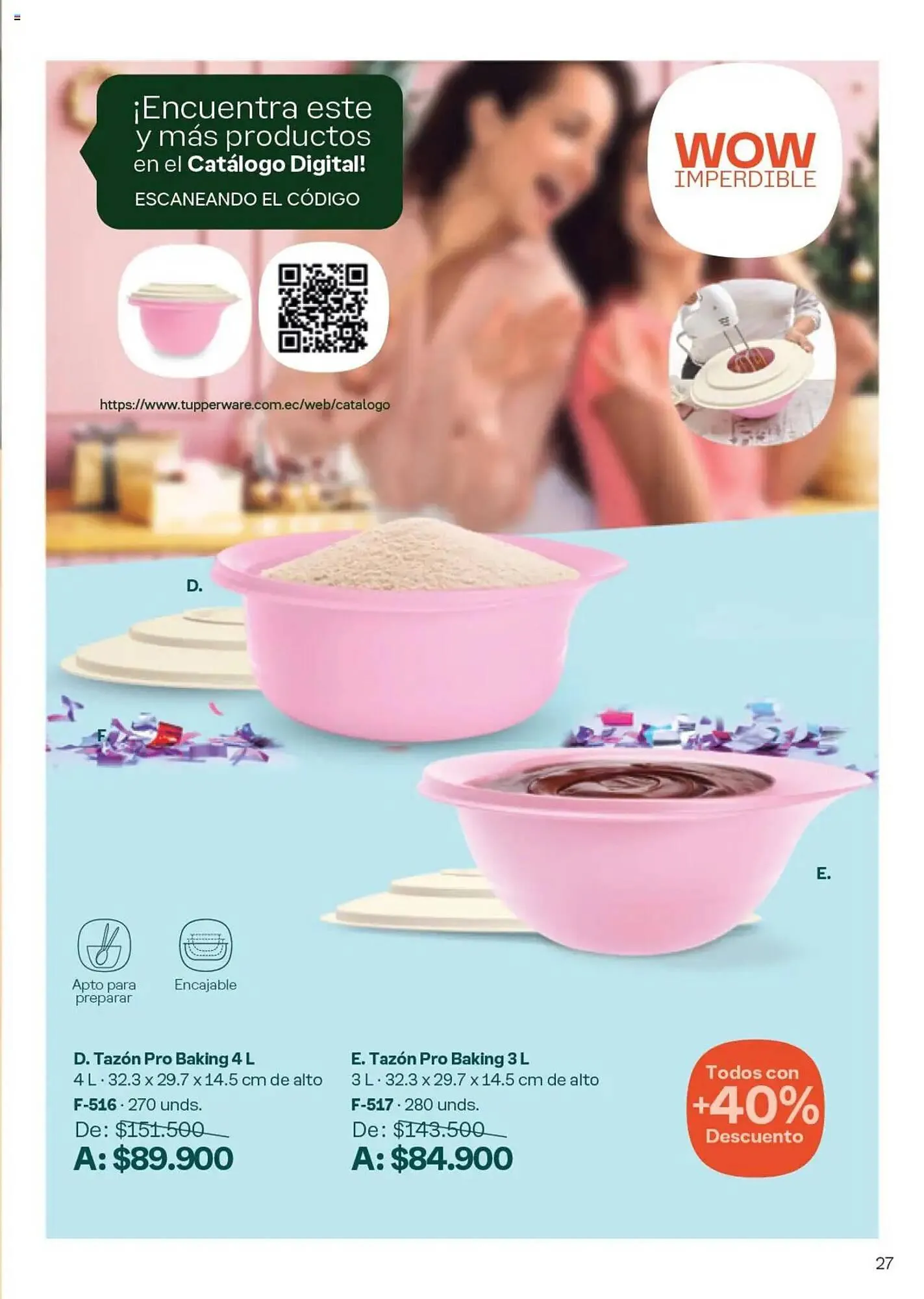 Catalogo de Catálogo Tupperware 29 de noviembre al 26 de diciembre 2024 - Pag 27