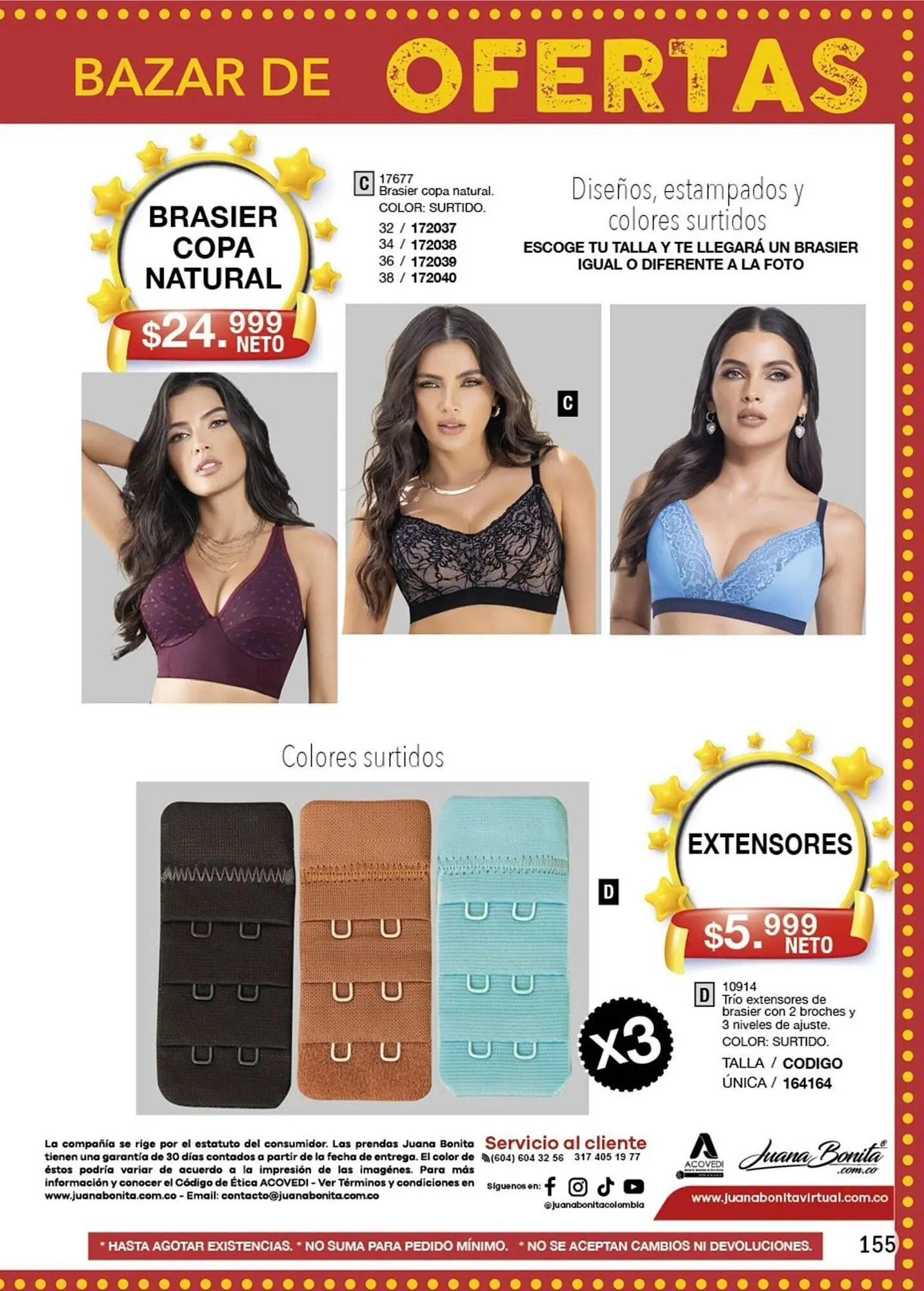 Catalogo de Catálogo Juana Bonita 1 de julio al 31 de julio 2026 - Pag 155