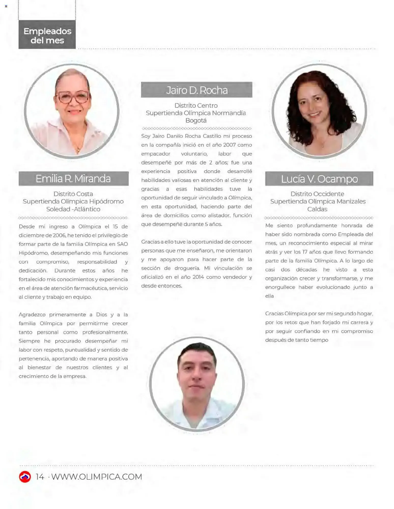 Catalogo de Catálogo Olímpica 1 de junio al 30 de junio 2026 - Pag 14