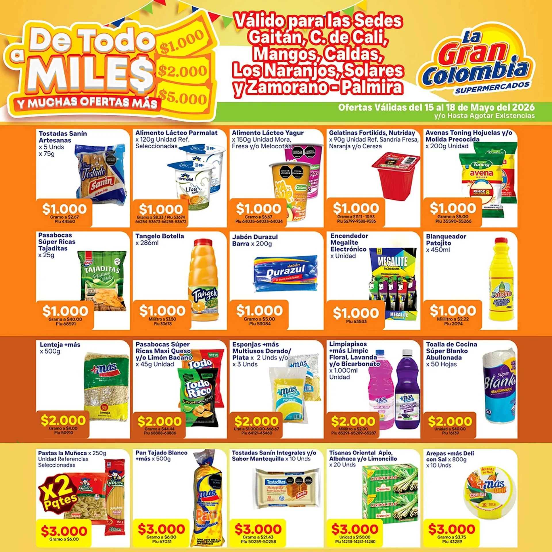 Catalogo de Catálogo La Gran Colombia 14 de mayo al 18 de mayo 2026 - Pag 1