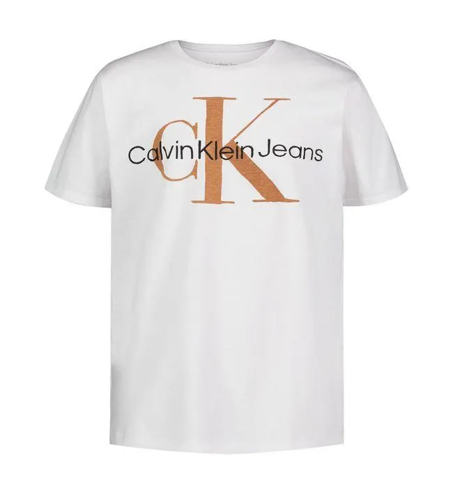 Camiseta Blanco Con Monograma Para Niño