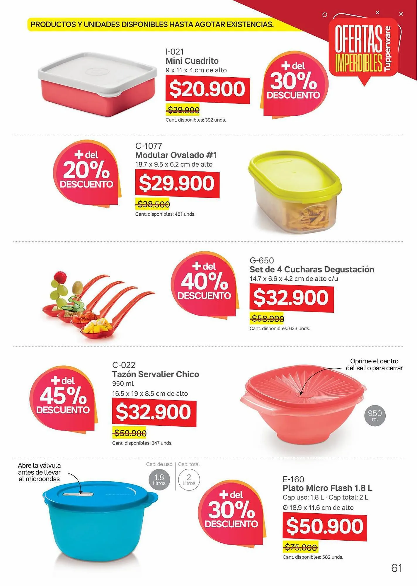 Catalogo de Catálogo Tupperware 16 de junio al 13 de julio 2023 - Pag 63