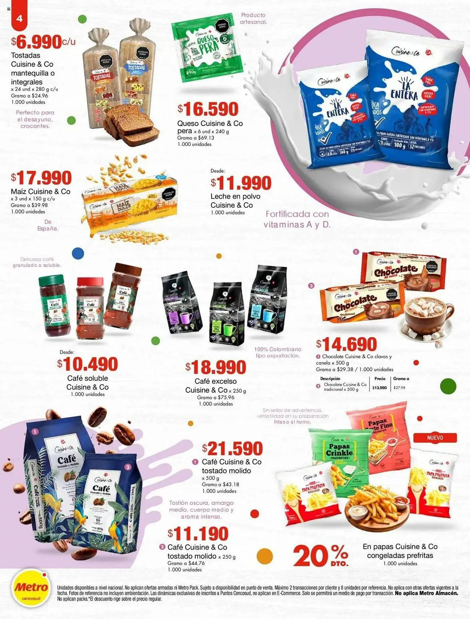 Catalogo de Catálogo Metro 14 de mayo al 2 de junio 2025 - Pag 4