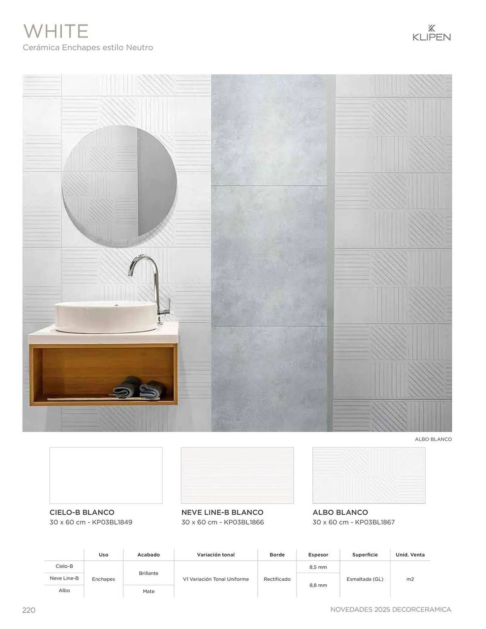 Catalogo de Catálogo Decorceramica 9 de diciembre al 31 de diciembre 2025 - Pag 220