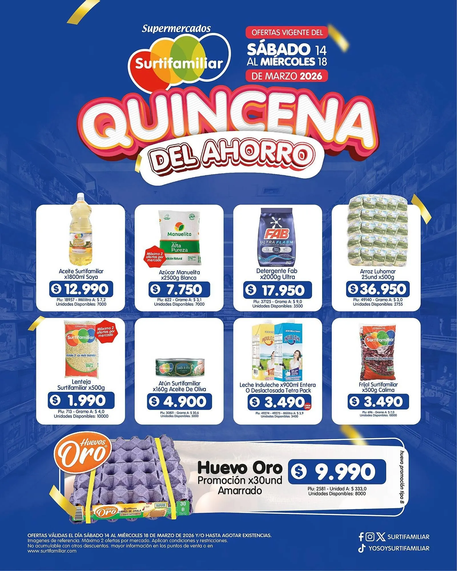 Catalogo de Catálogo Surtifamiliar 12 de marzo al 18 de marzo 2026 - Pag 2