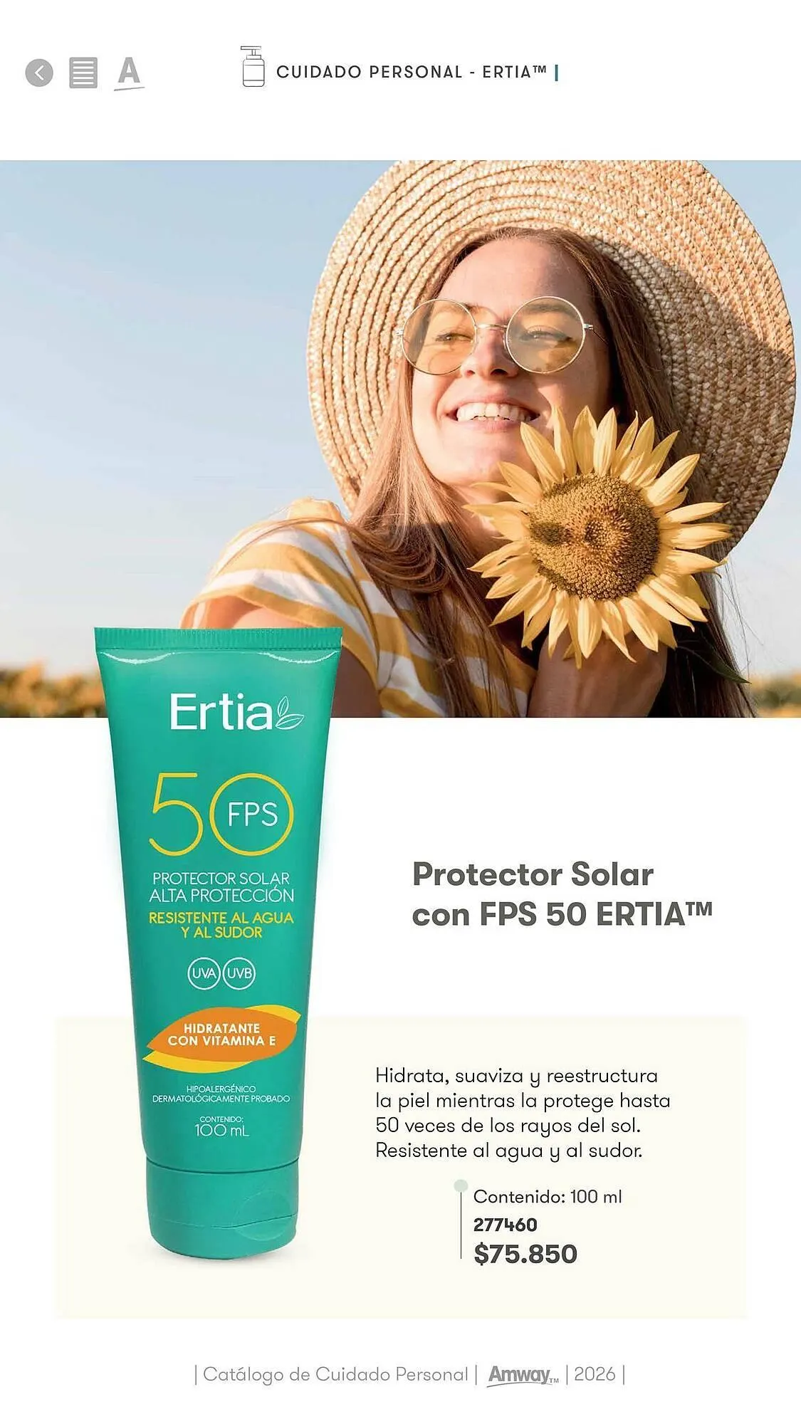 Catalogo de Catálogo Amway 26 de marzo al 31 de diciembre 2026 - Pag 27