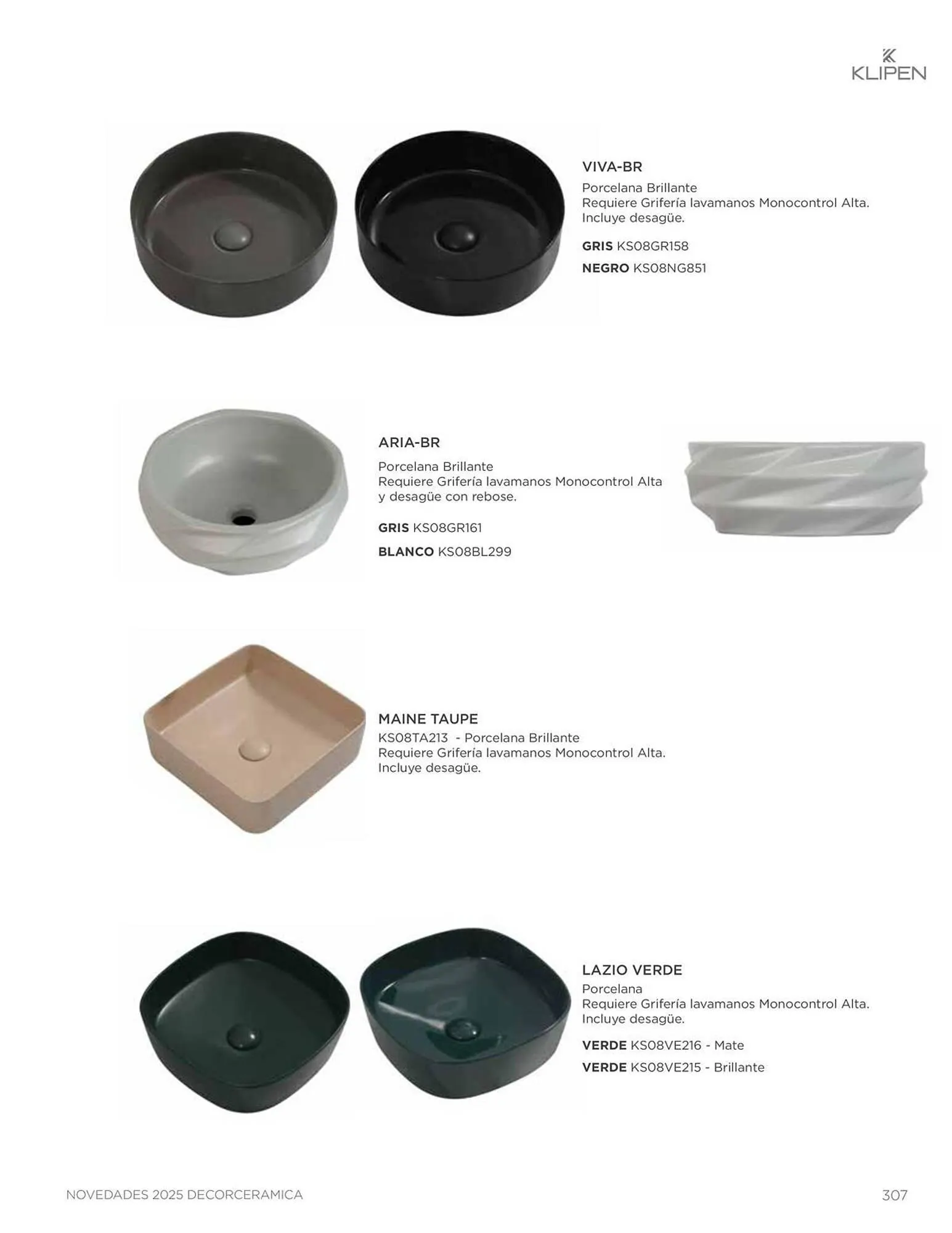 Catalogo de Catálogo Decorceramica 9 de diciembre al 31 de diciembre 2025 - Pag 307