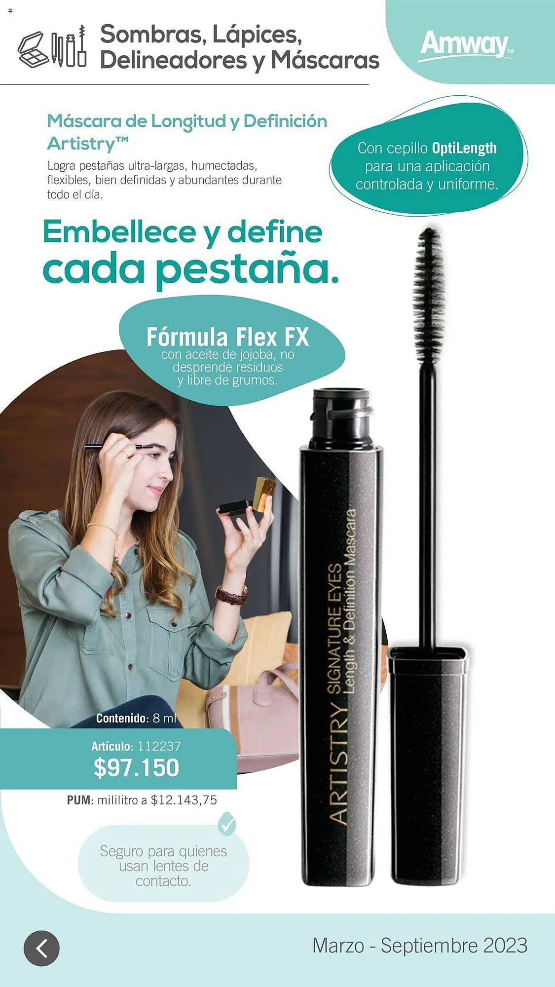Catalogo de Catálogo Amway 31 de marzo al 1 de septiembre 2023 - Pag 33