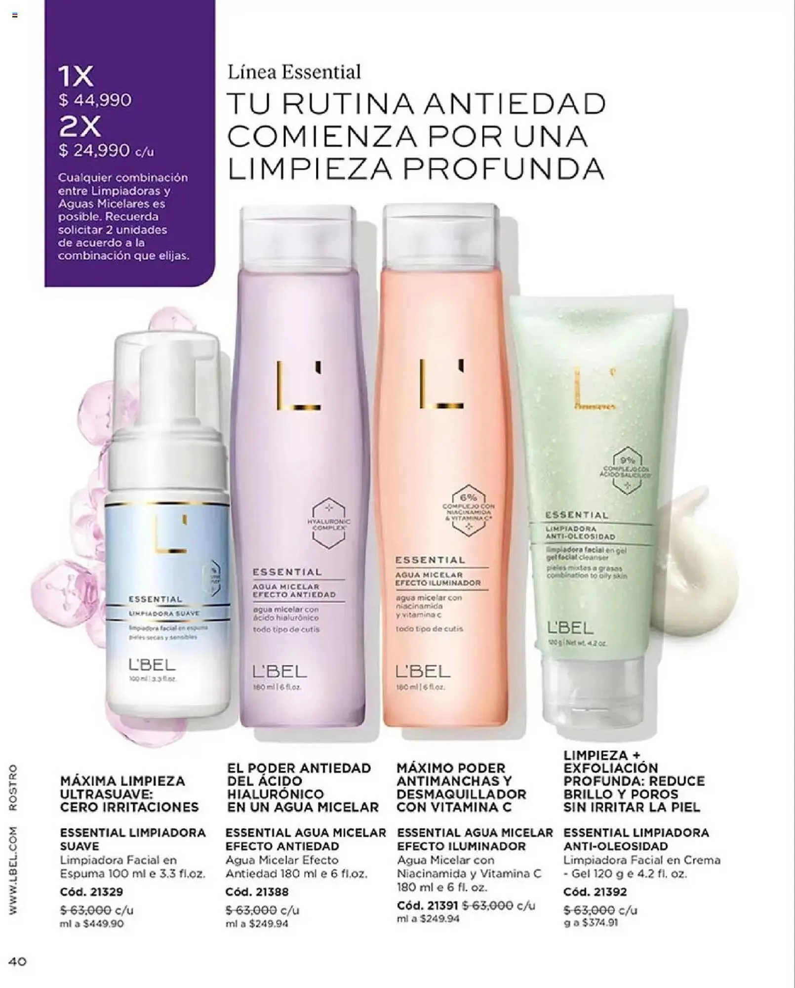 Catalogo de Catálogo L'bel 21 de abril al 30 de junio 2025 - Pag 40