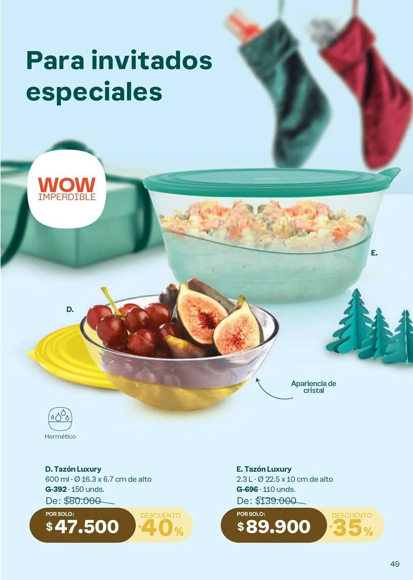 Catalogo de Catálogo Tupperware 19 de noviembre al 31 de diciembre 2024 - Pag 49