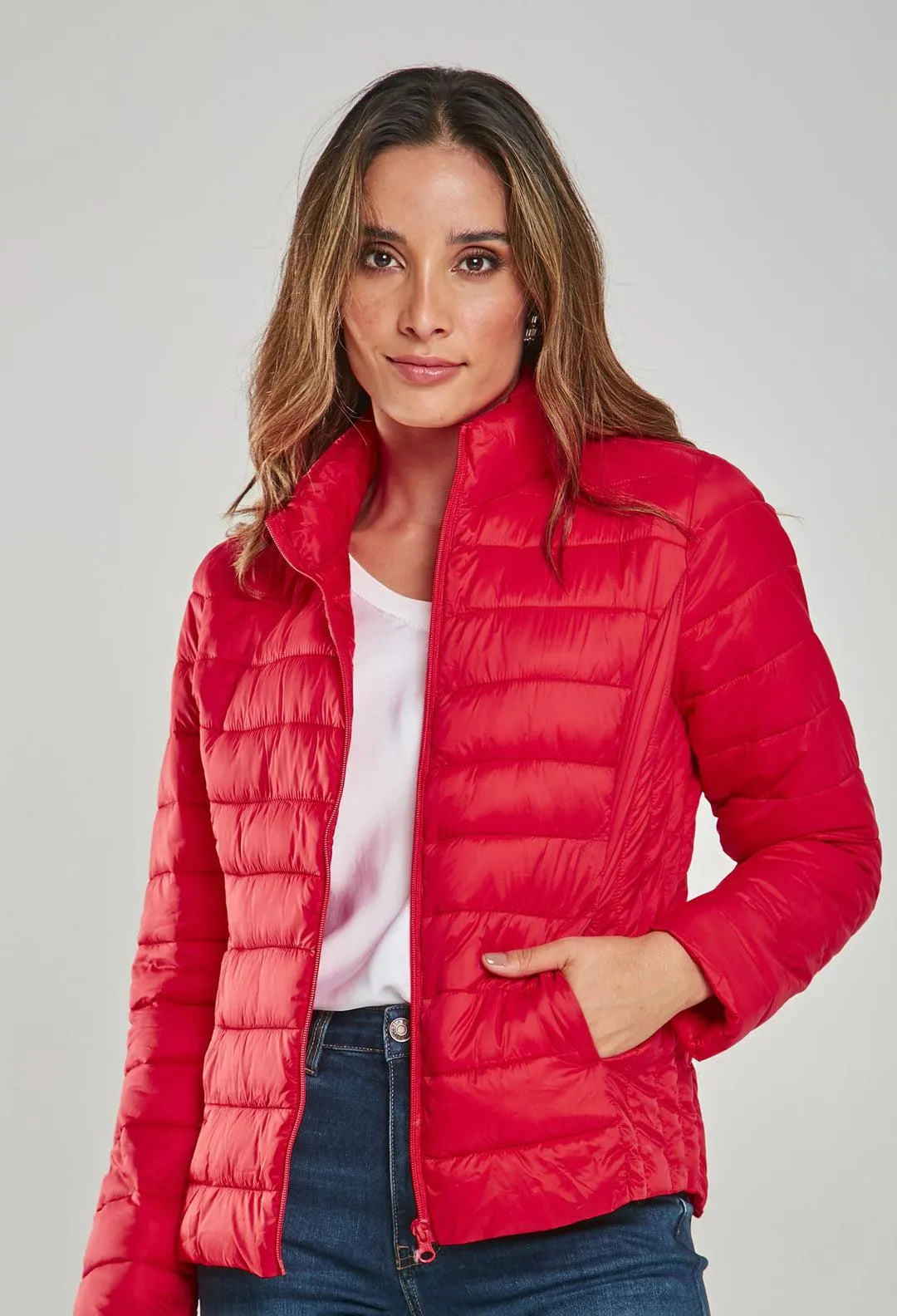 Chaqueta Abullonada Mujer - SALE