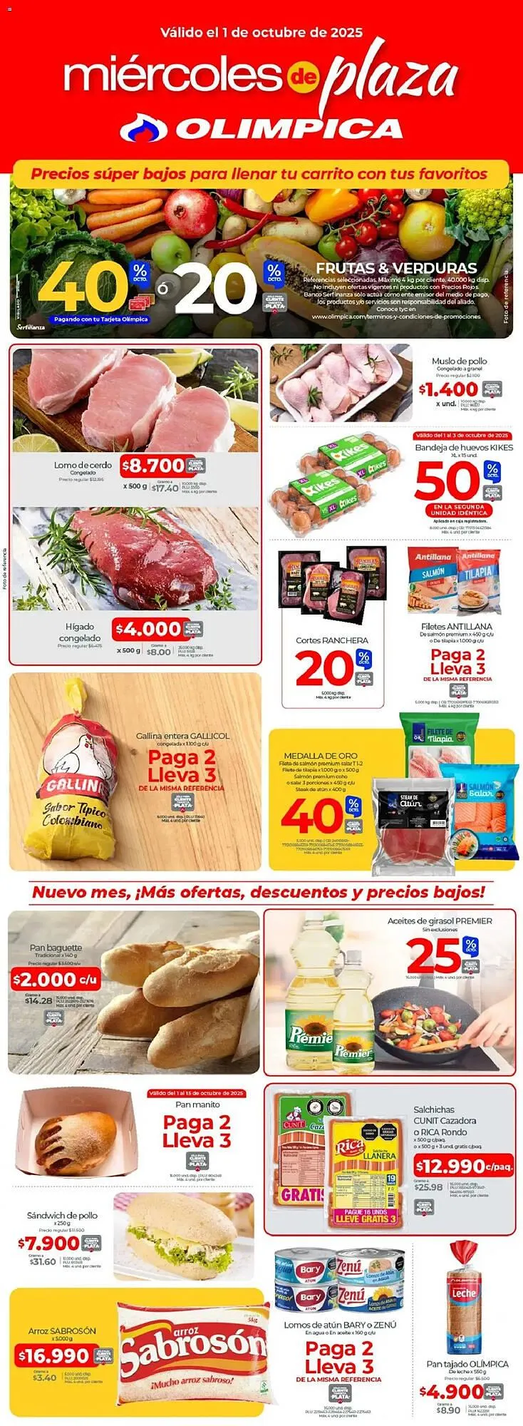 Catalogo de Catálogo Olímpica 1 de octubre al 16 de octubre 2025 - Pag 1