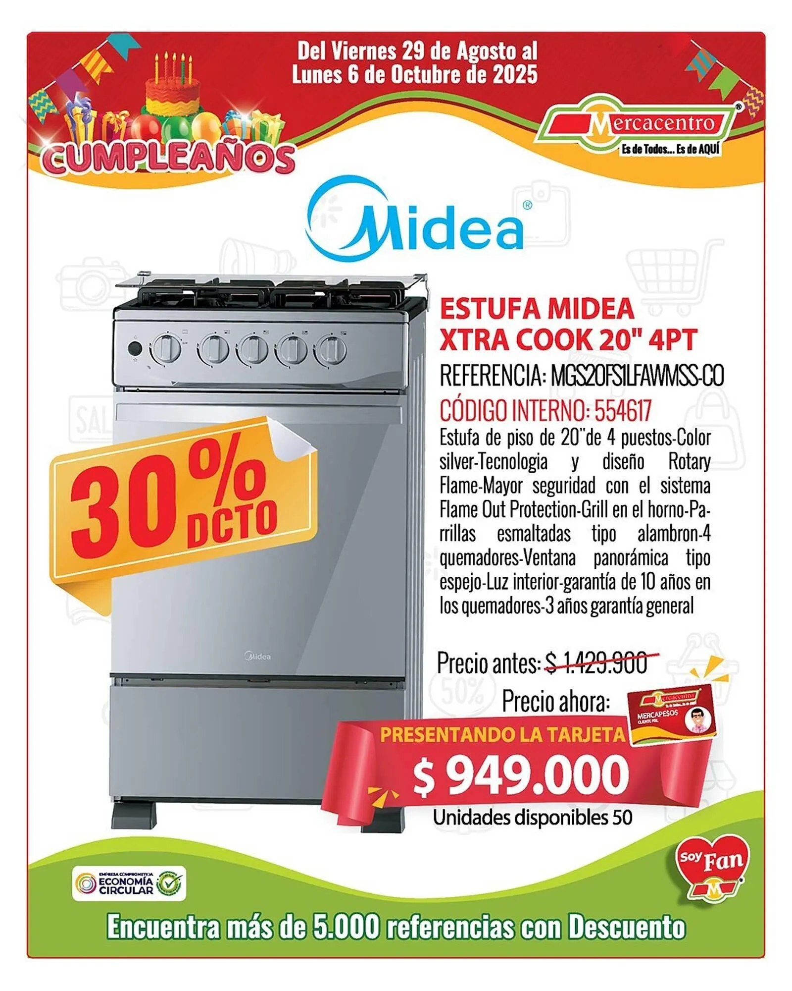 Catalogo de Catálogo MercaCentro 5 de octubre al 6 de octubre 2025 - Pag 4