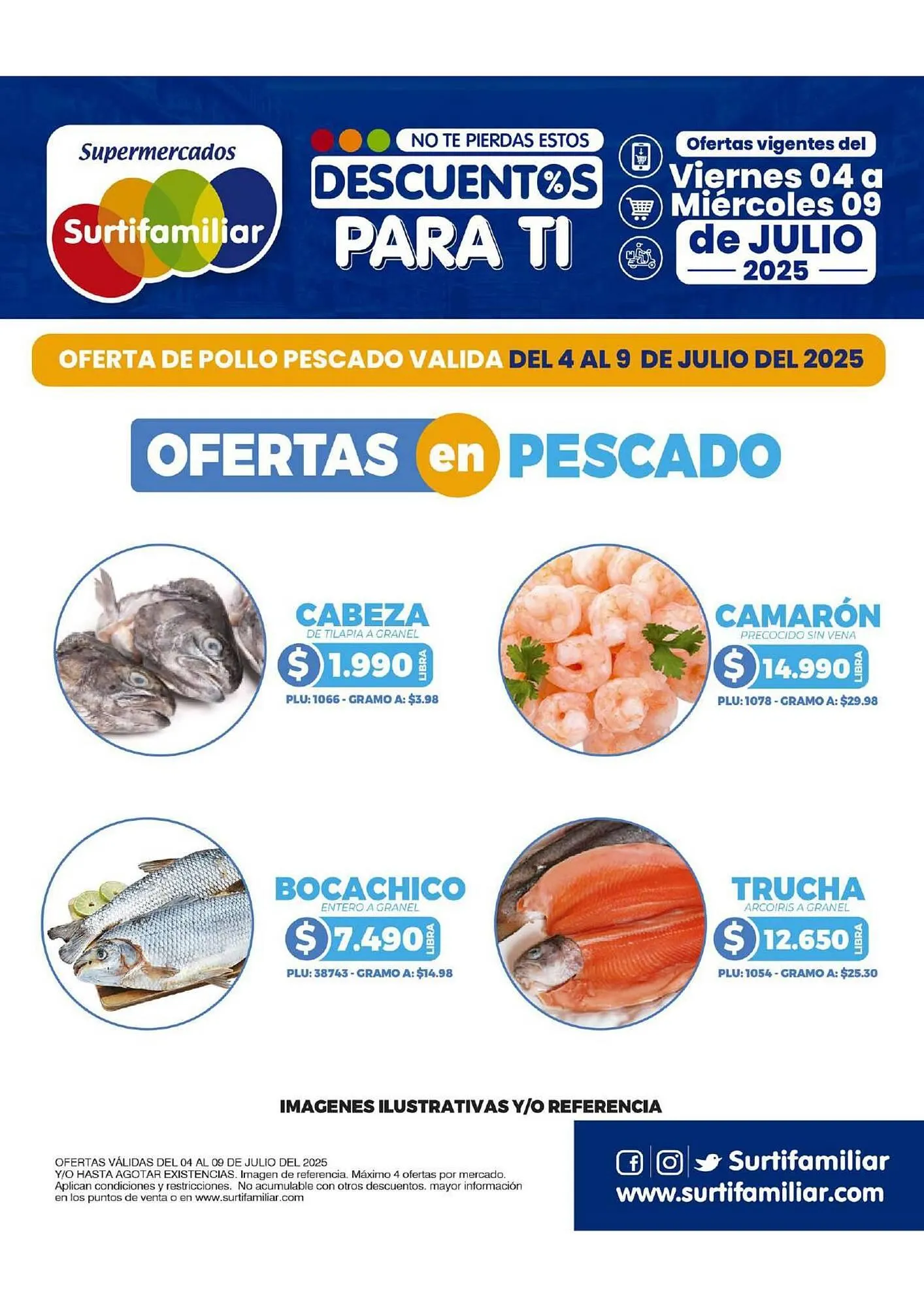 Catalogo de Catálogo Surtifamiliar 4 de julio al 7 de julio 2025 - Pag 9