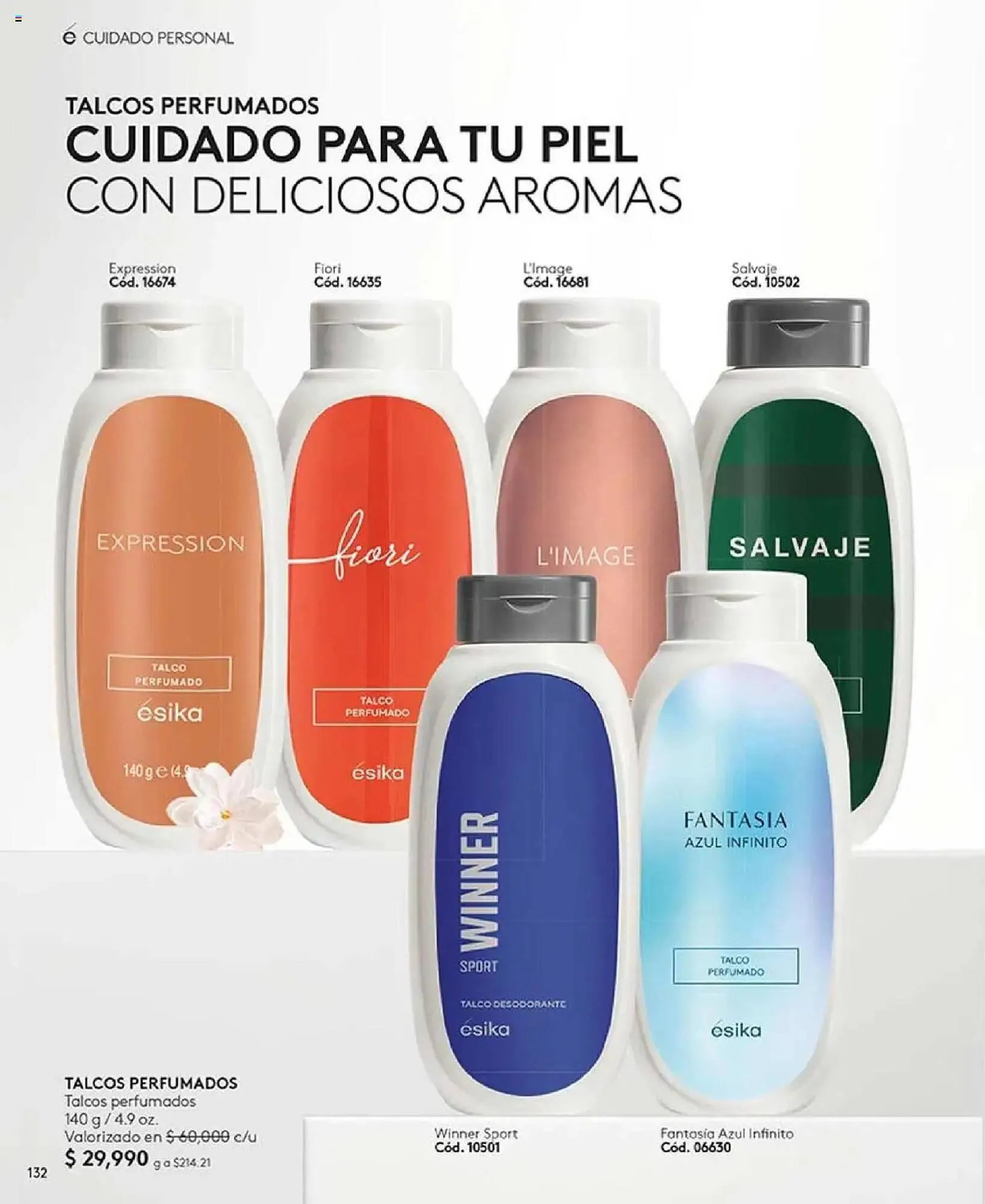 Catalogo de Catálogo Ésika 9 de julio al 1 de septiembre 2025 - Pag 132