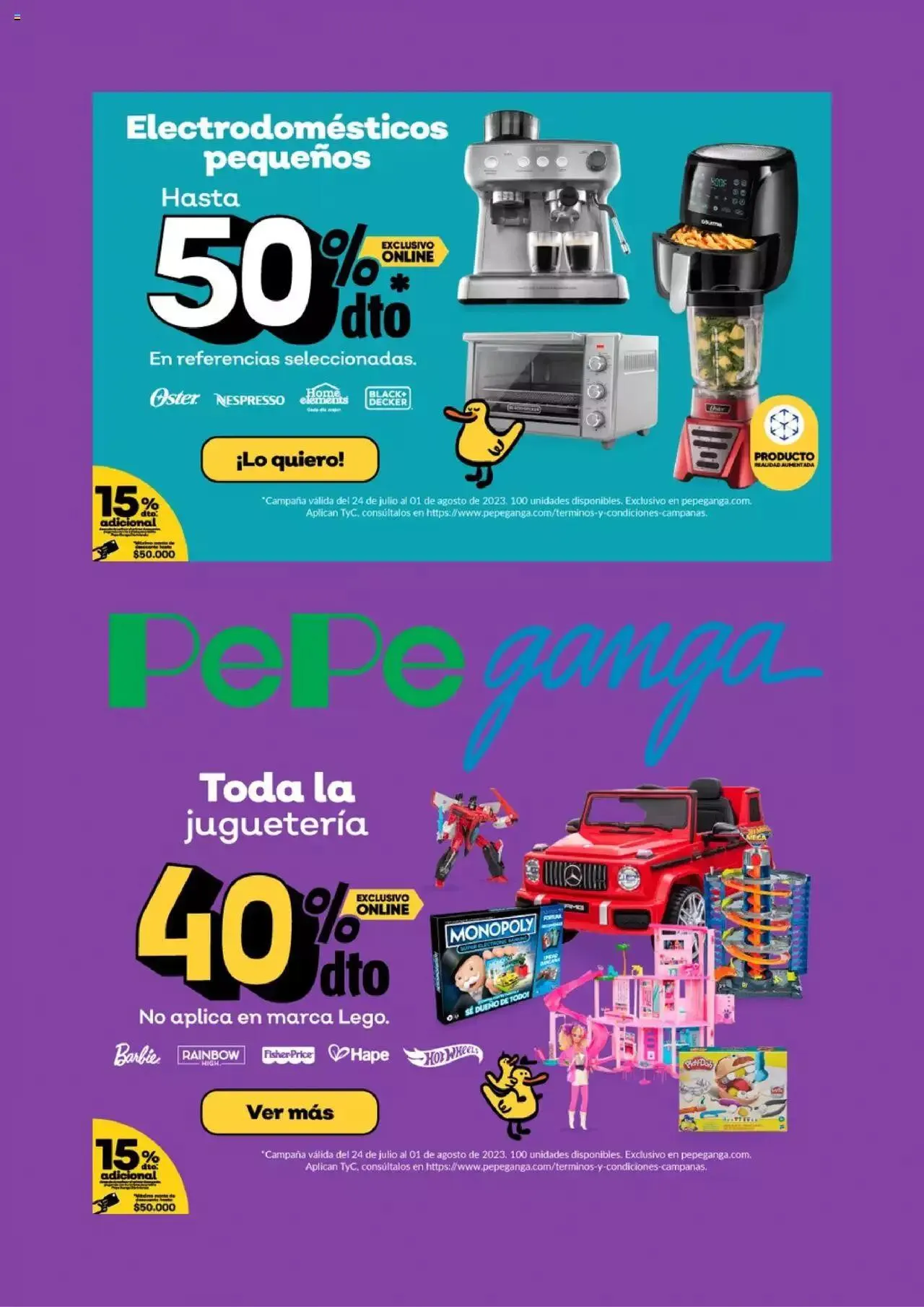 Catalogo de Pepe Ganga - Catálogo 24 de julio al 31 de diciembre 2023 - Pag 1