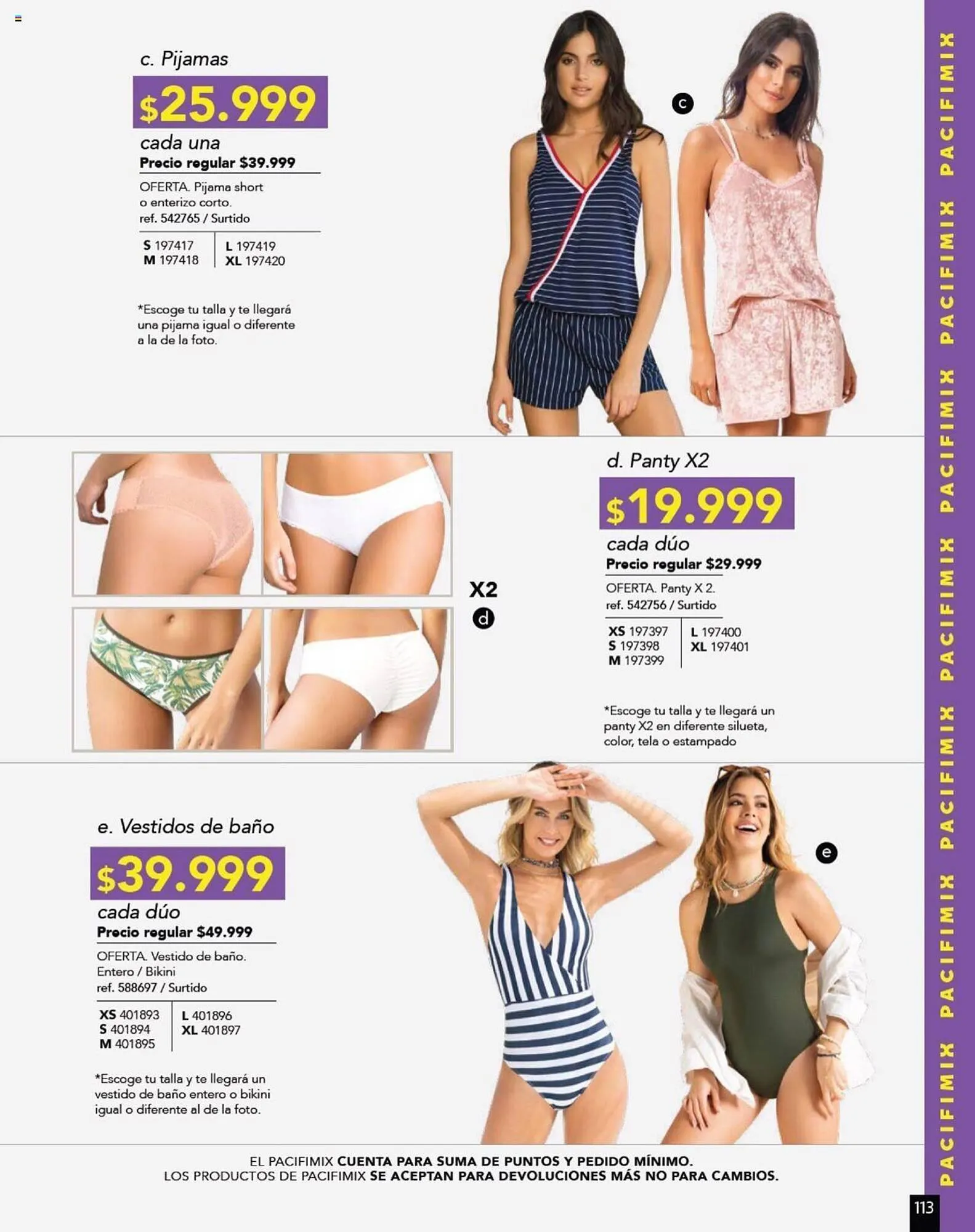 Catalogo de Catálogo Pacífika 10 de noviembre al 10 de diciembre 2023 - Pag 115