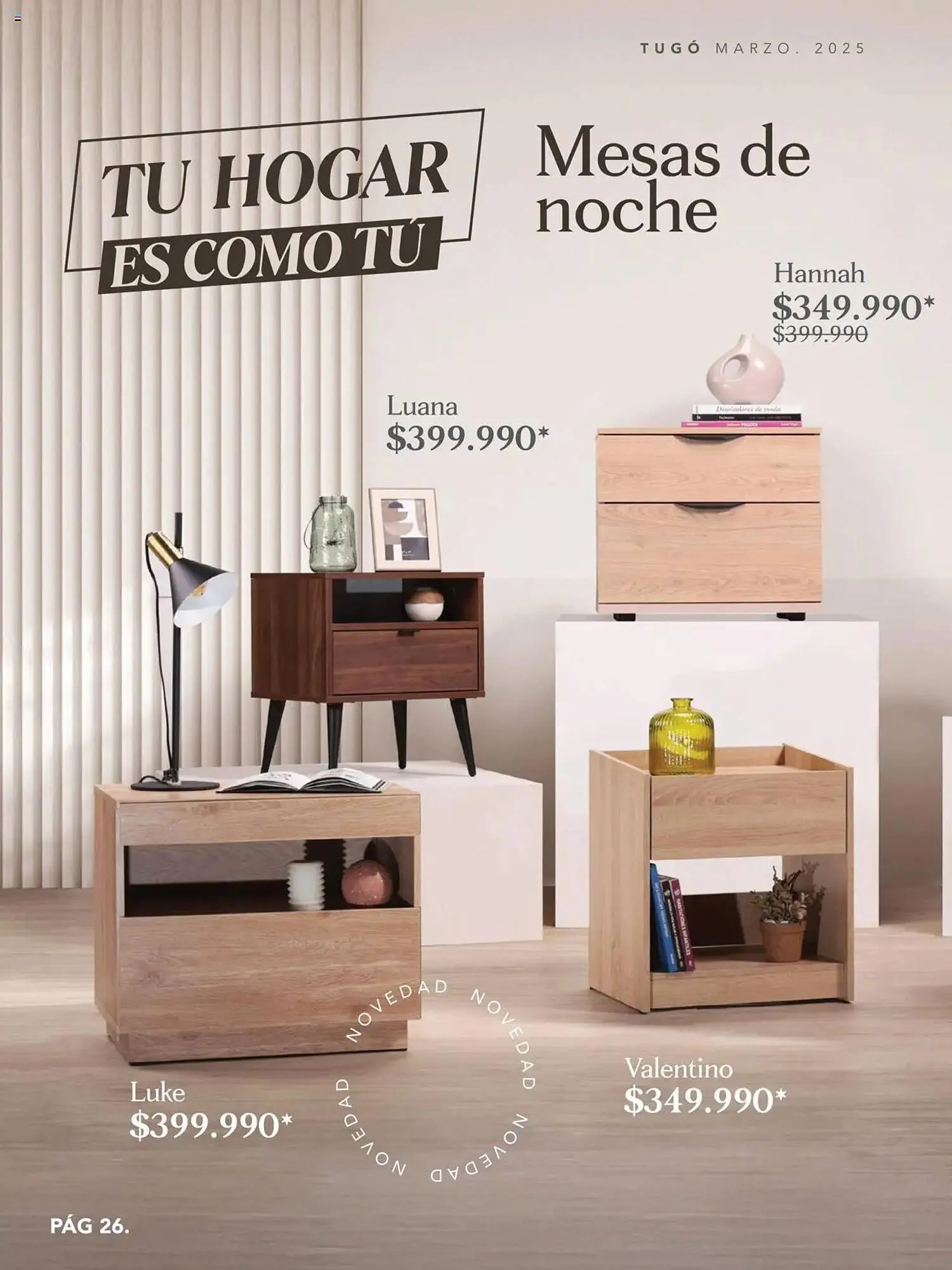 Catalogo de Catálogo Tugó 3 de marzo al 2 de abril 2025 - Pag 26