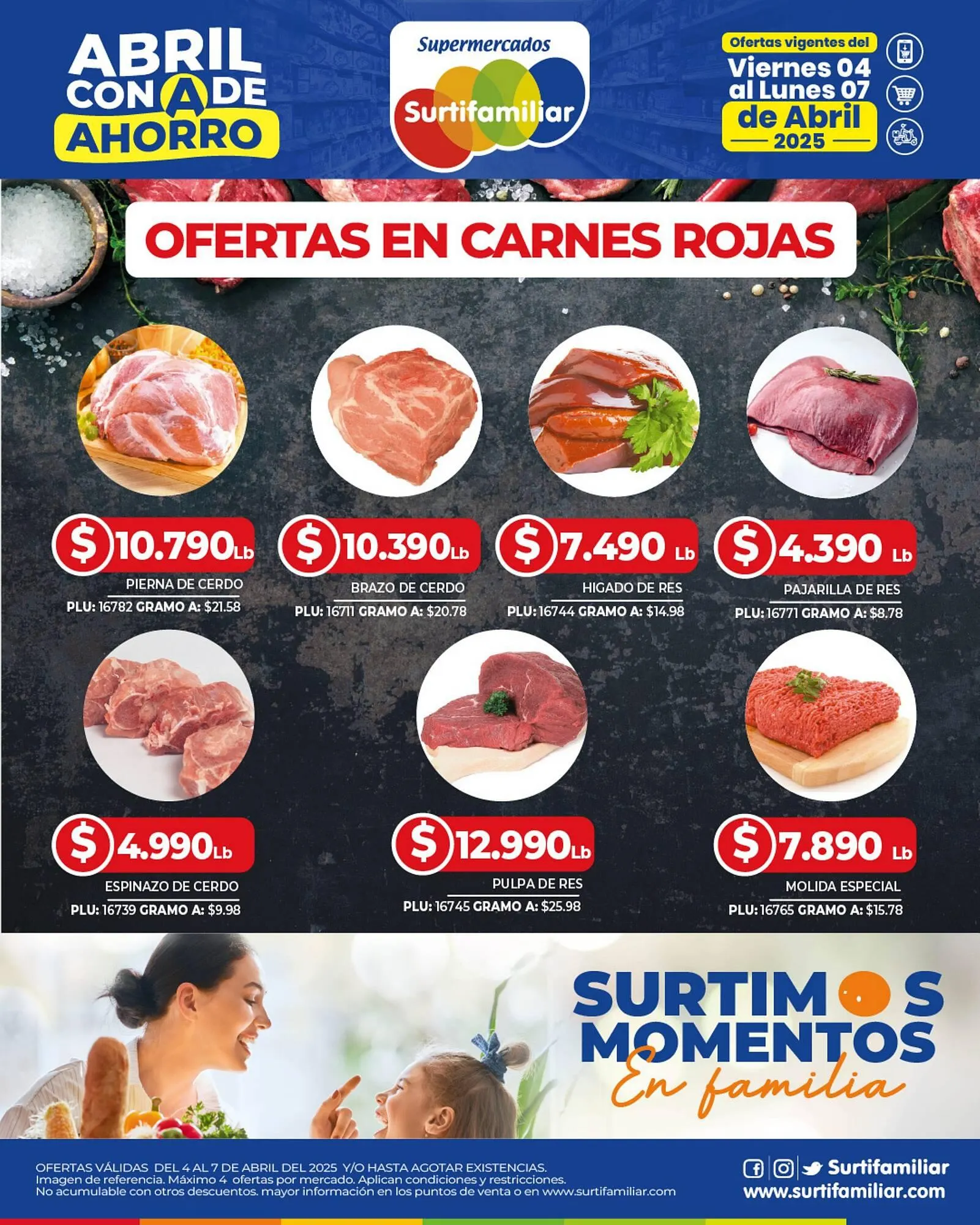 Catalogo de Catálogo Surtifamiliar 4 de abril al 7 de abril 2025 - Pag 7