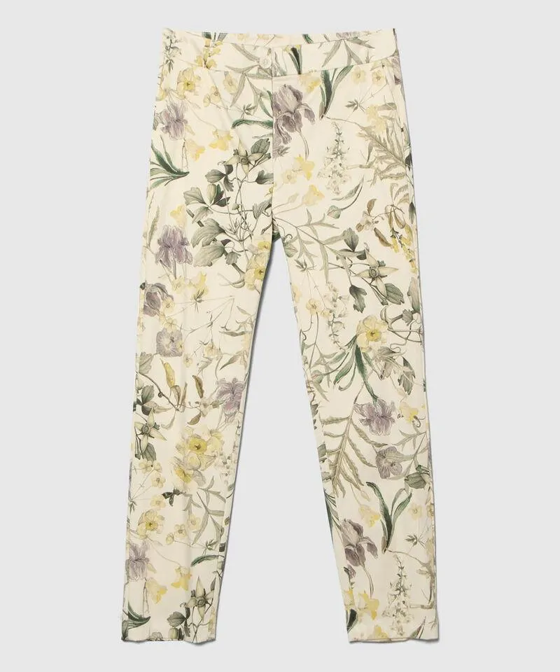 Pantalón Clásico Estampado