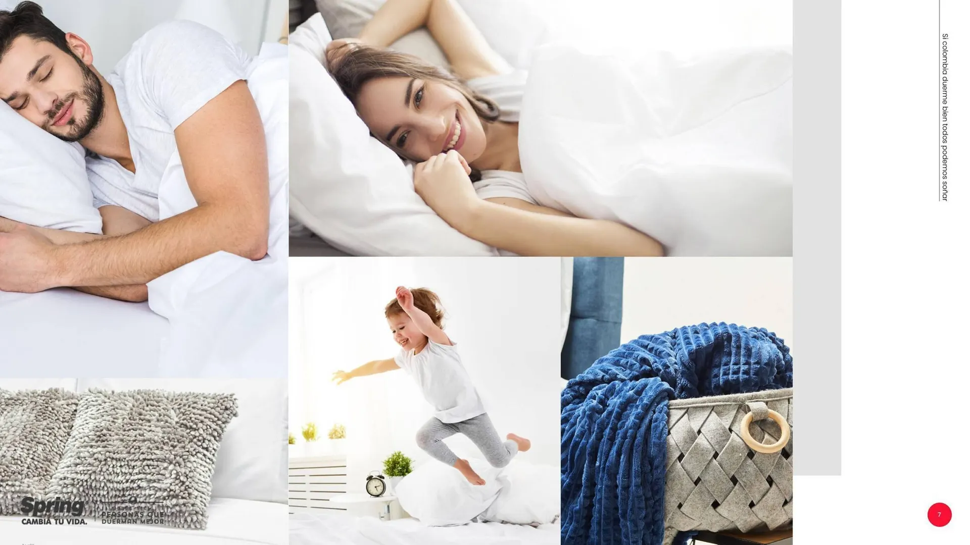 Catalogo de Catálogo Colchones Spring 3 de septiembre al 30 de septiembre 2025 - Pag 7