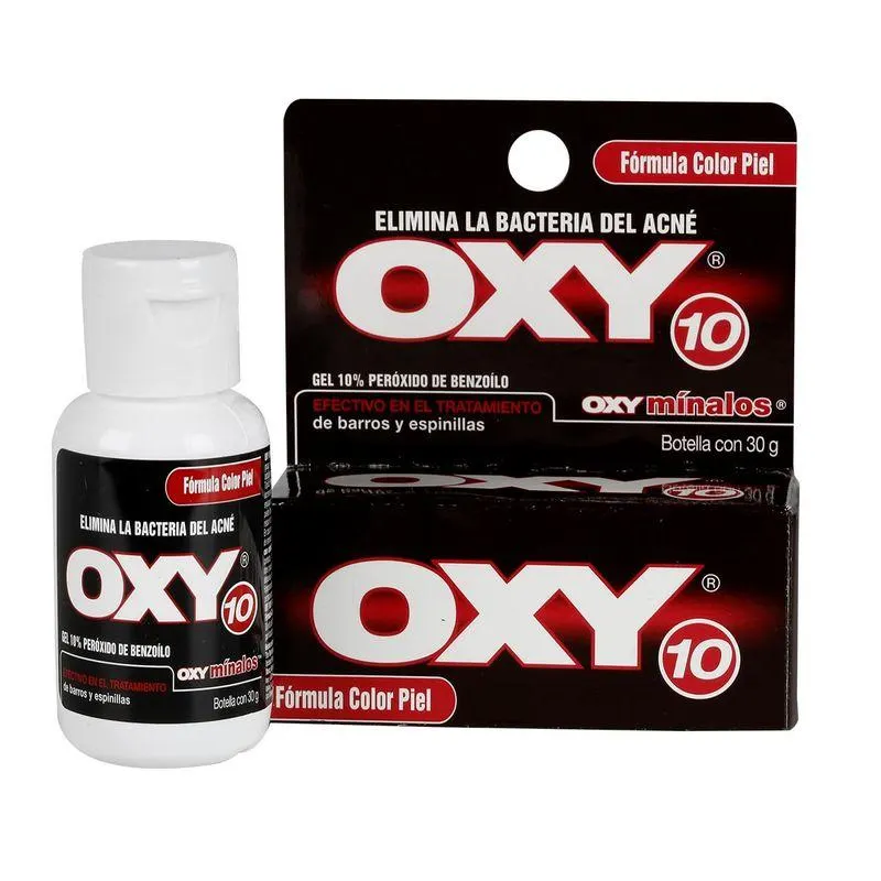 Oxy 10 10% Gel Tópico Color Piel
