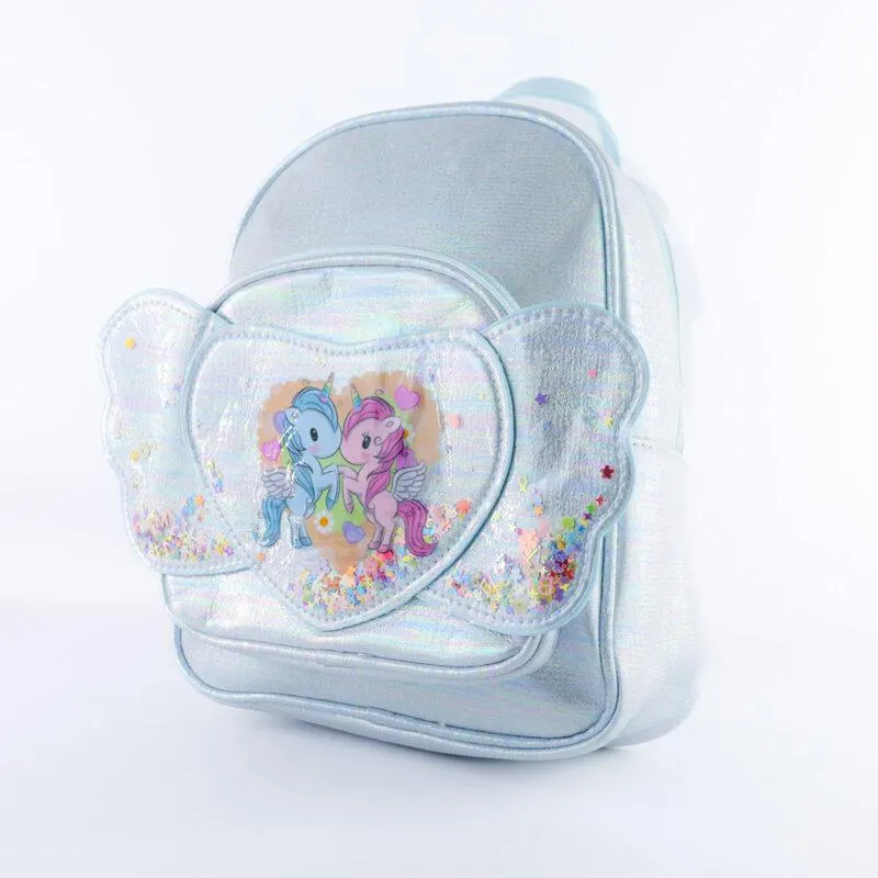 MORRAL UNICORNIO ALAS AZUL