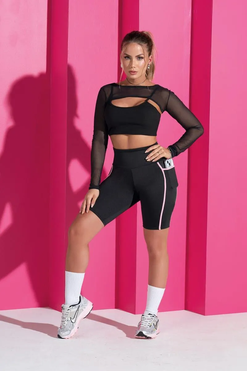 CICLISTA MEDIO Negro