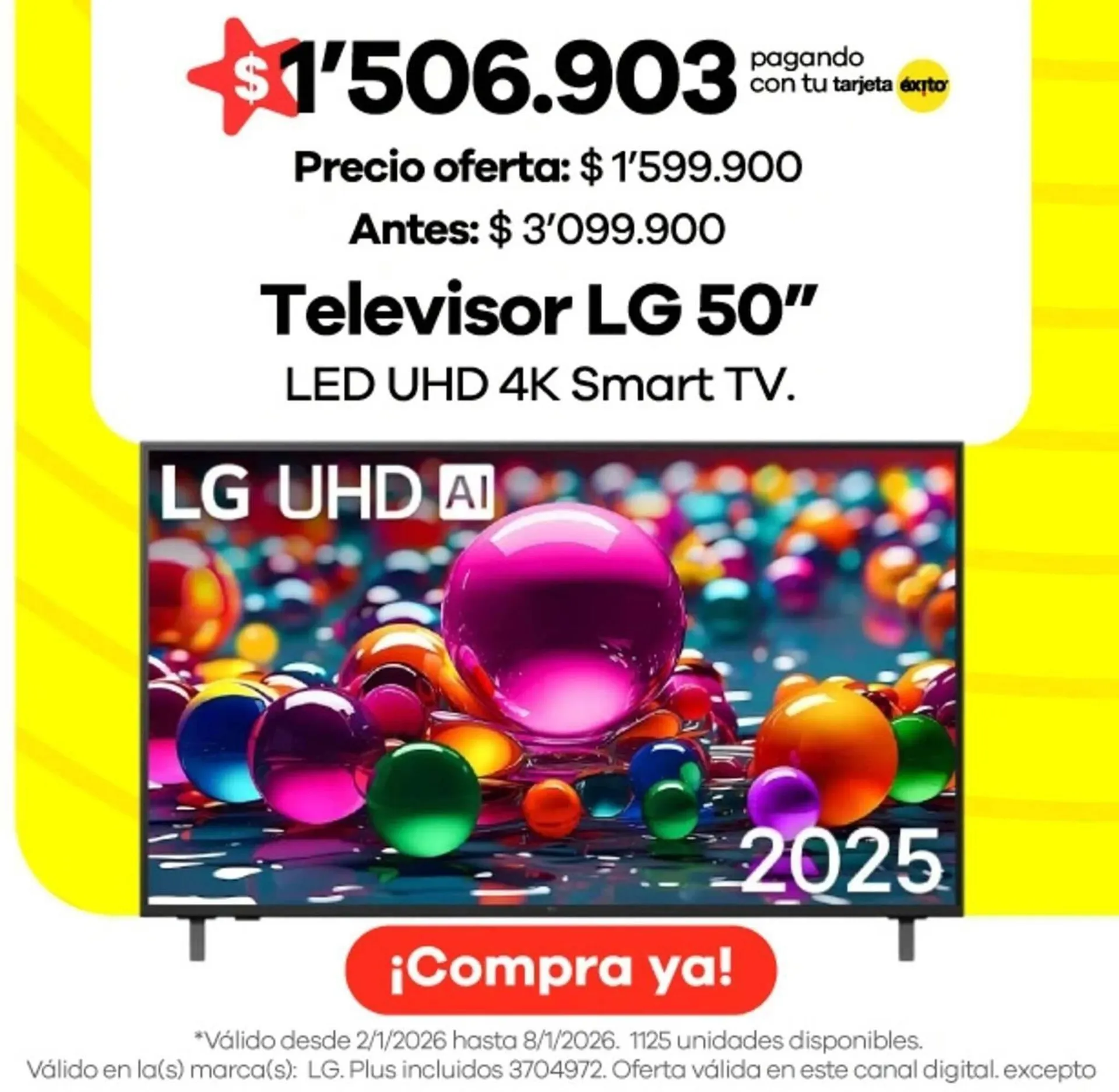 Catalogo de Catálogo Éxito 1 de enero al 10 de enero 2026 - Pag 10