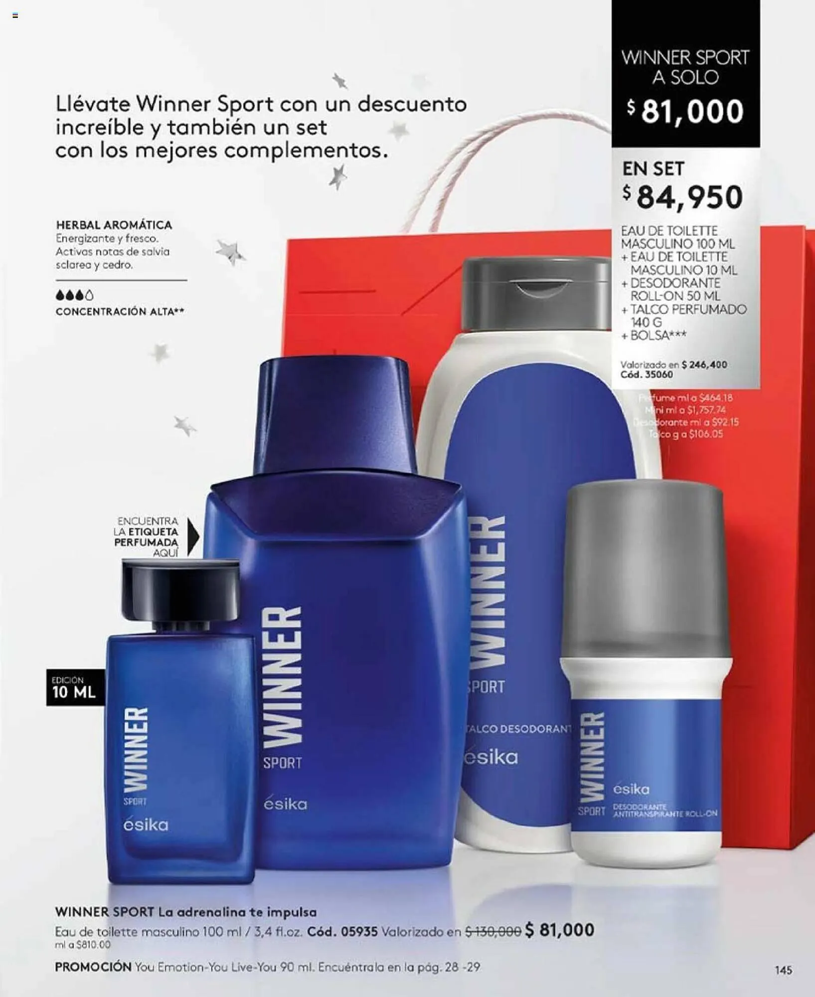 Catalogo de Catálogo Ésika 1 de diciembre al 31 de diciembre 2023 - Pag 161