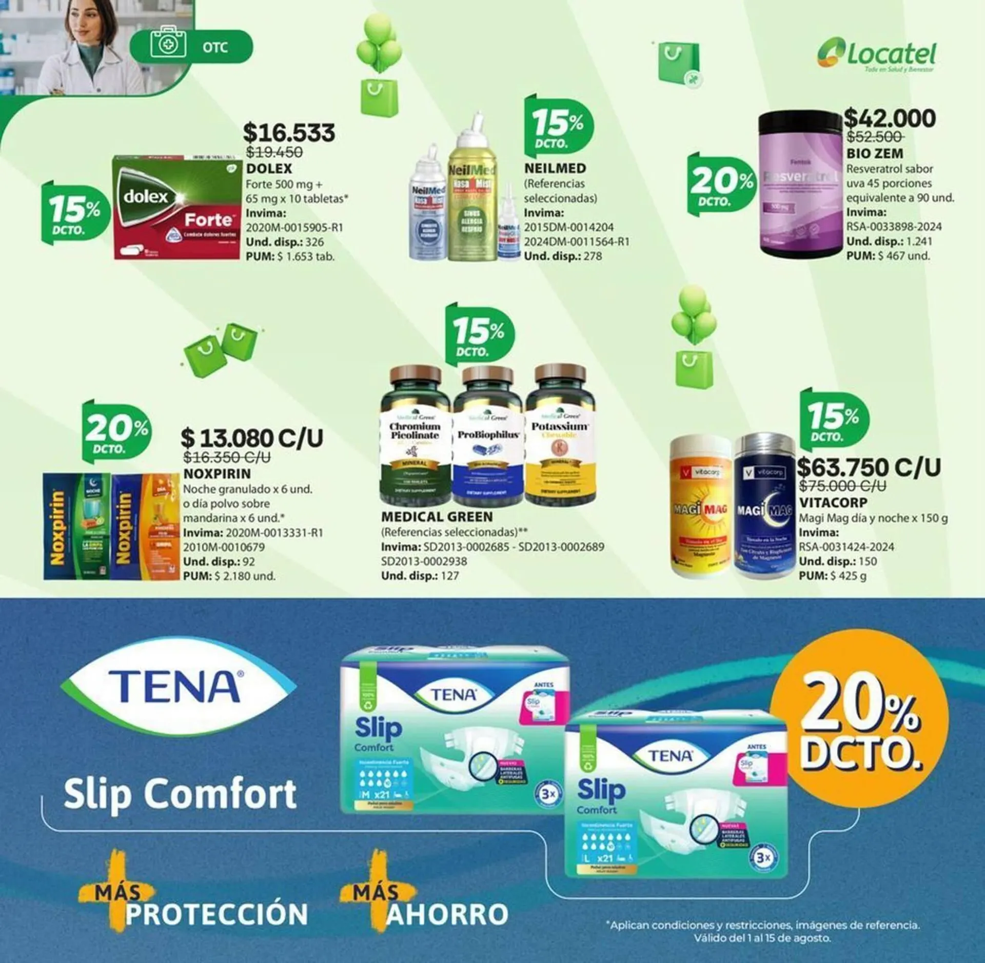 Catalogo de Catálogo Locatel 2 de agosto al 15 de agosto 2025 - Pag 10