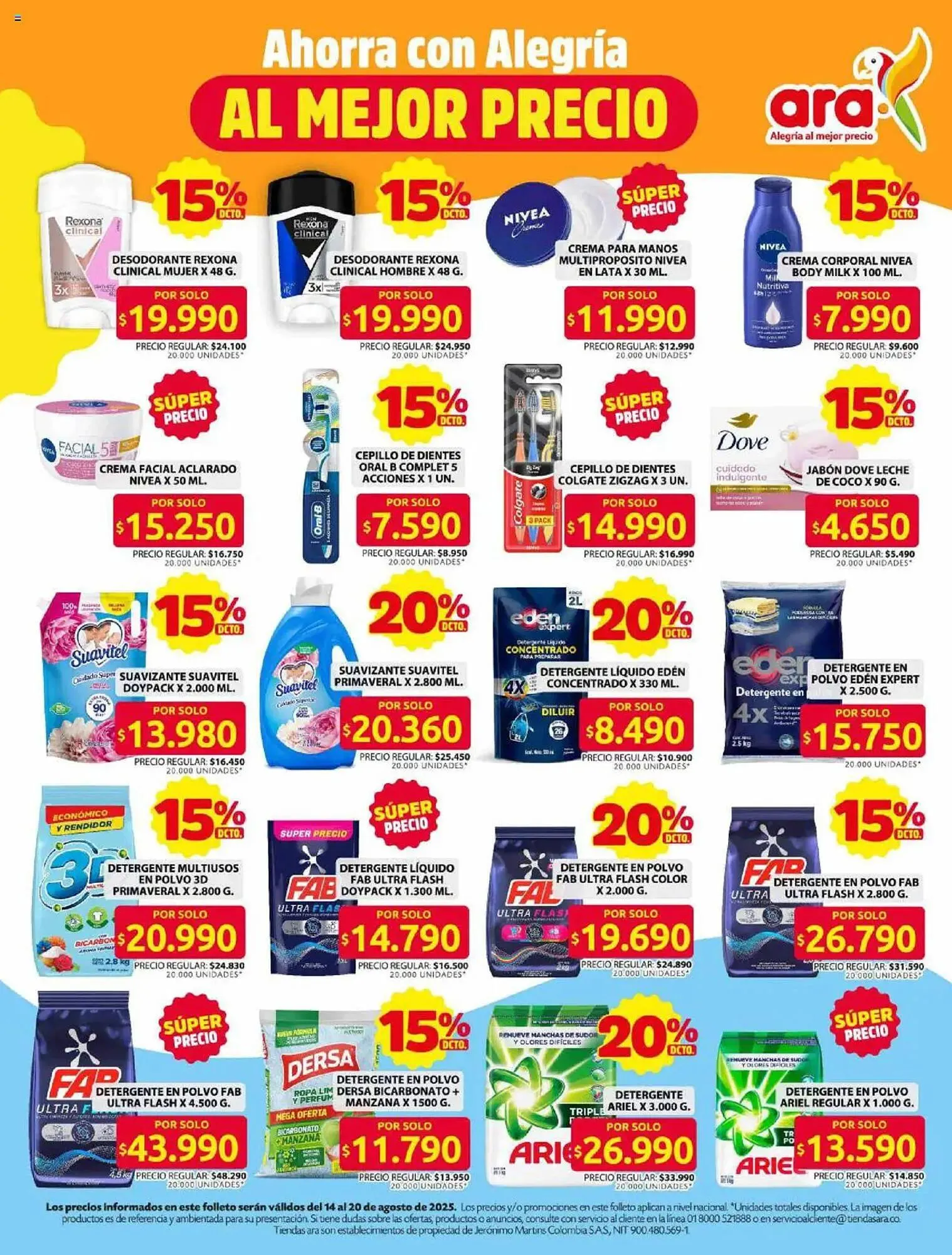 Catalogo de Catálogo Ara 14 de agosto al 22 de agosto 2025 - Pag 9