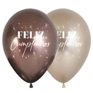 GLOBO CUMPLEAÑOS CHISPAS REFLEX SEMPERTEX
