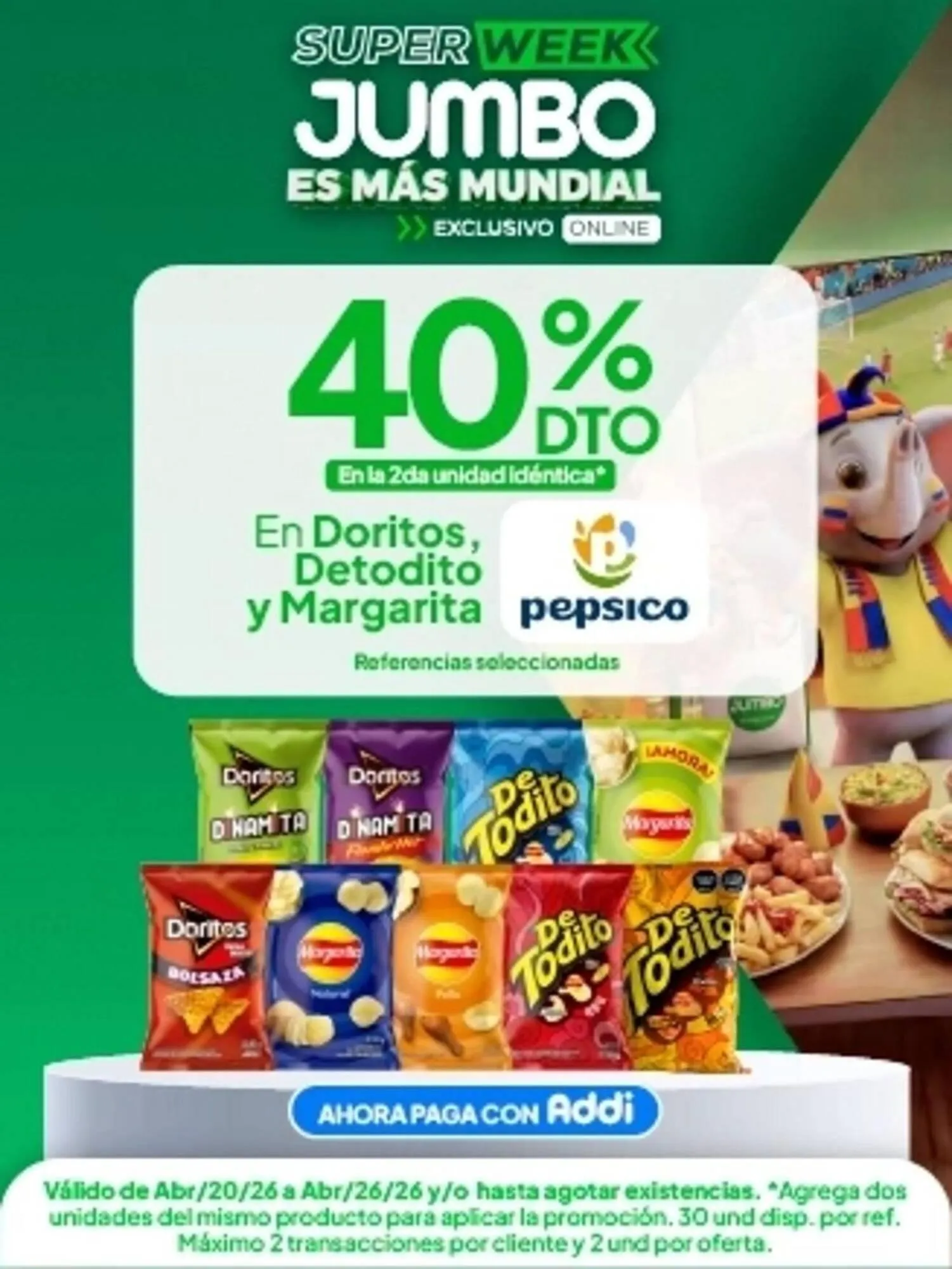 Catalogo de Catálogo Jumbo 20 de abril al 26 de abril 2026 - Pag 1
