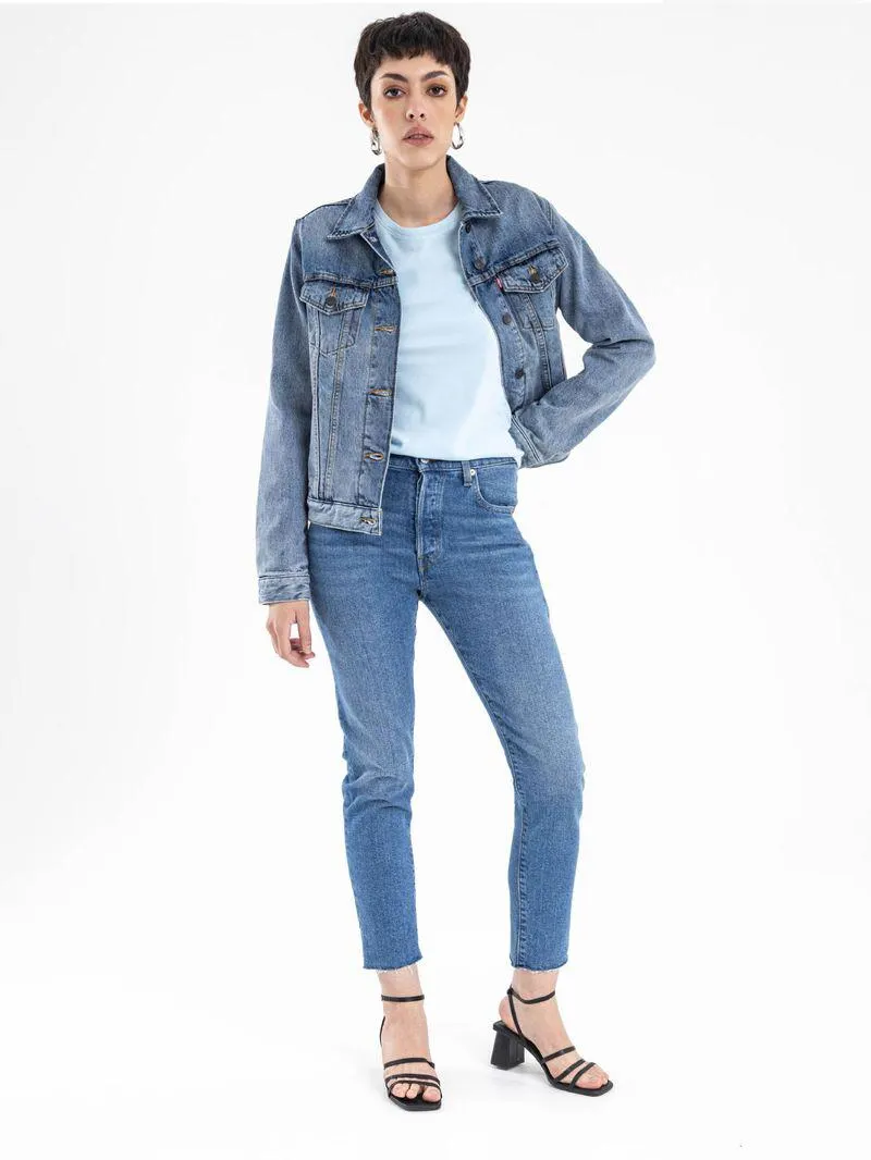 Jean Levi’s® 501® Crop Para Mujer
