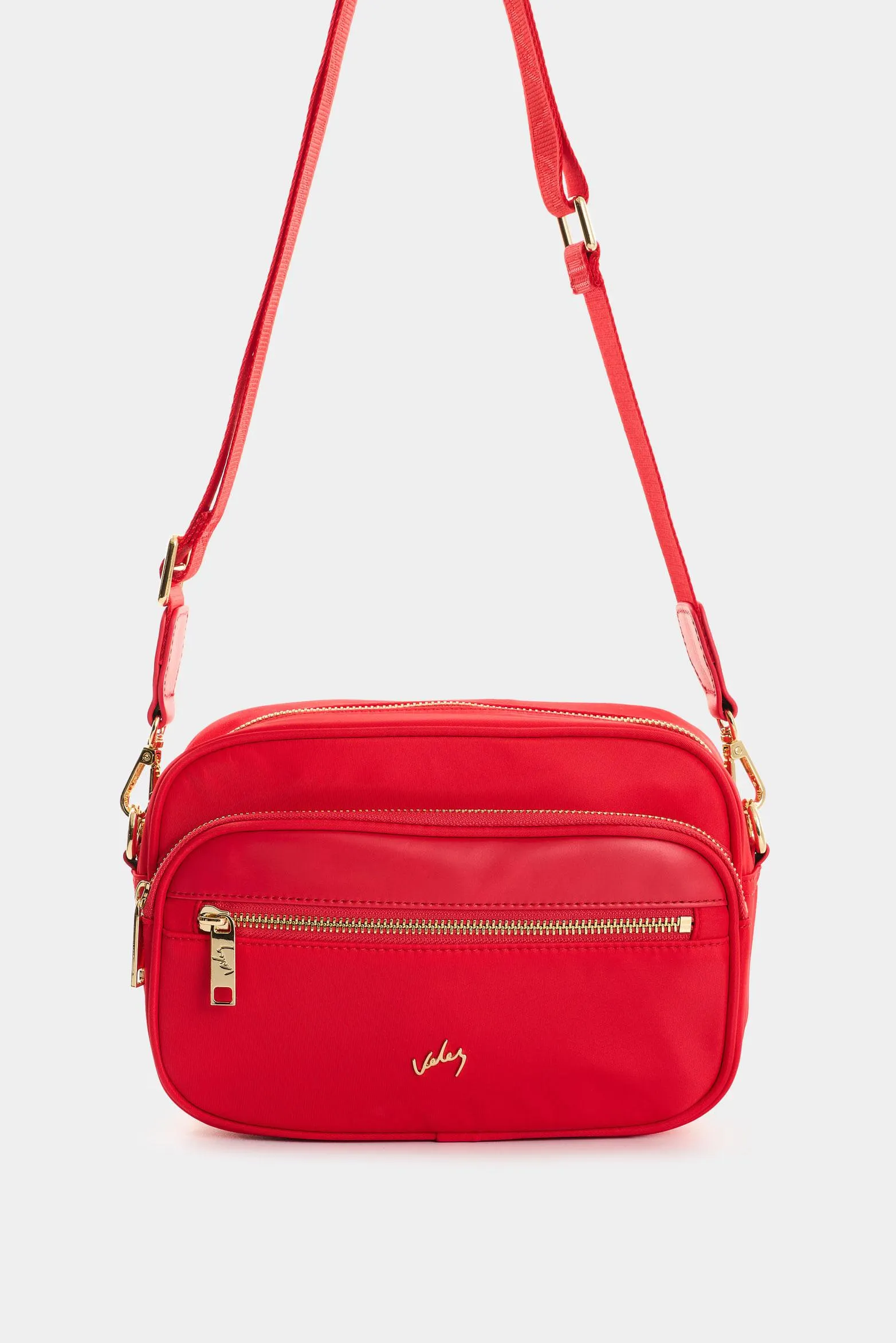 Manos libres en lona y cuero para mujer Camelia