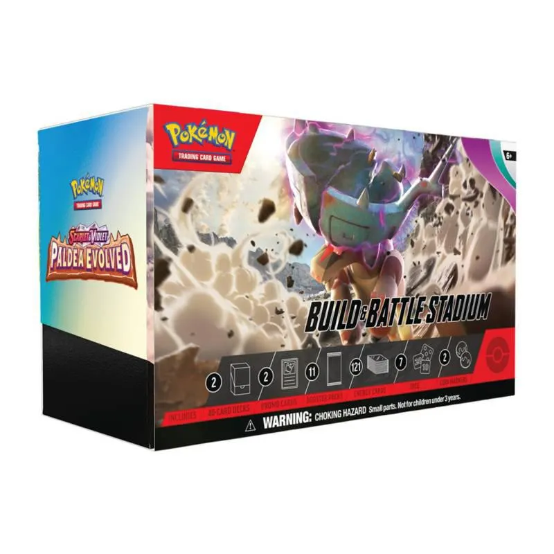 CARTAS DE POKEMON TCG SV02 PALDEA EV BB STADIU ENG