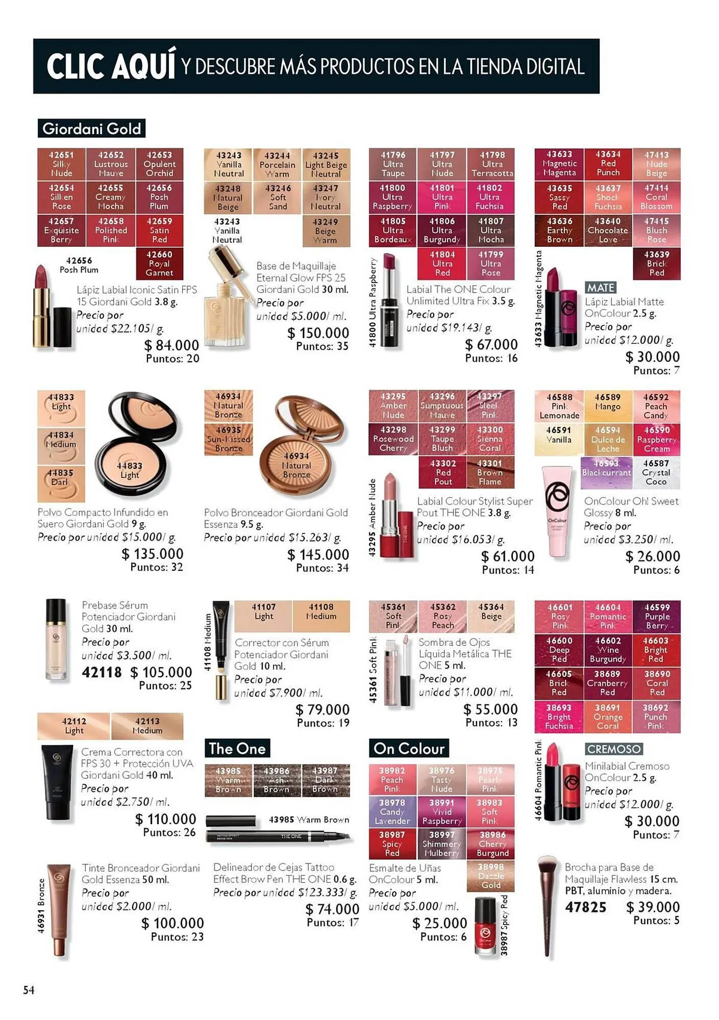 Catalogo de Catálogo Oriflame 27 de diciembre al 23 de enero 2026 - Pag 54