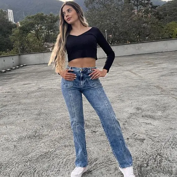 JEAN BOTA RECTA 4732