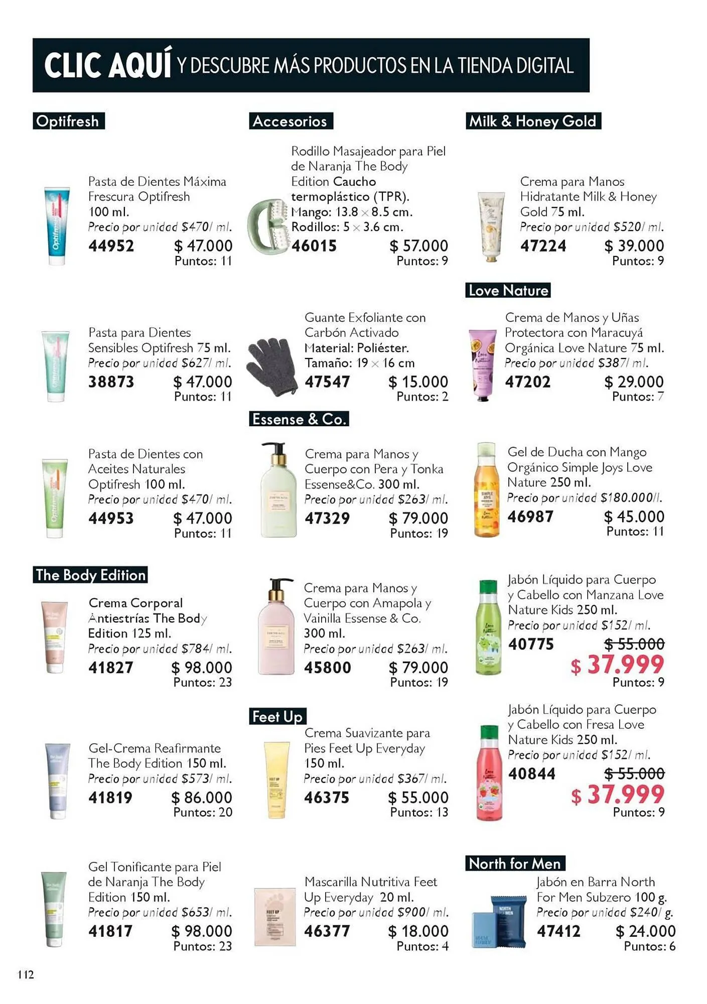 Catalogo de Catálogo Oriflame 15 de noviembre al 5 de diciembre 2025 - Pag 112