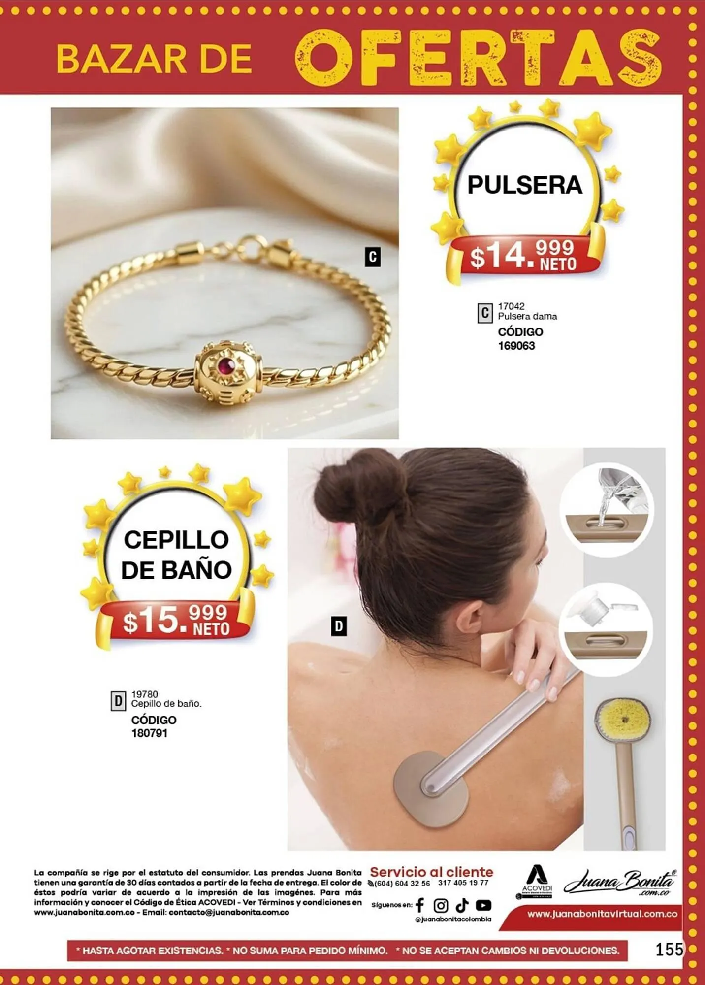 Catalogo de Catálogo Juana Bonita 1 de agosto al 31 de agosto 2026 - Pag 155