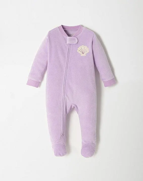 pijama soñar niña lila 0-3m
