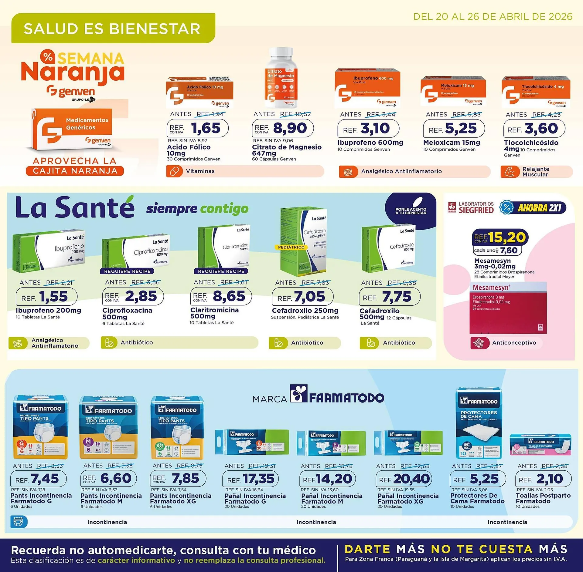Catalogo de Catálogo FarmaTodo 20 de abril al 26 de abril 2026 - Pag 10