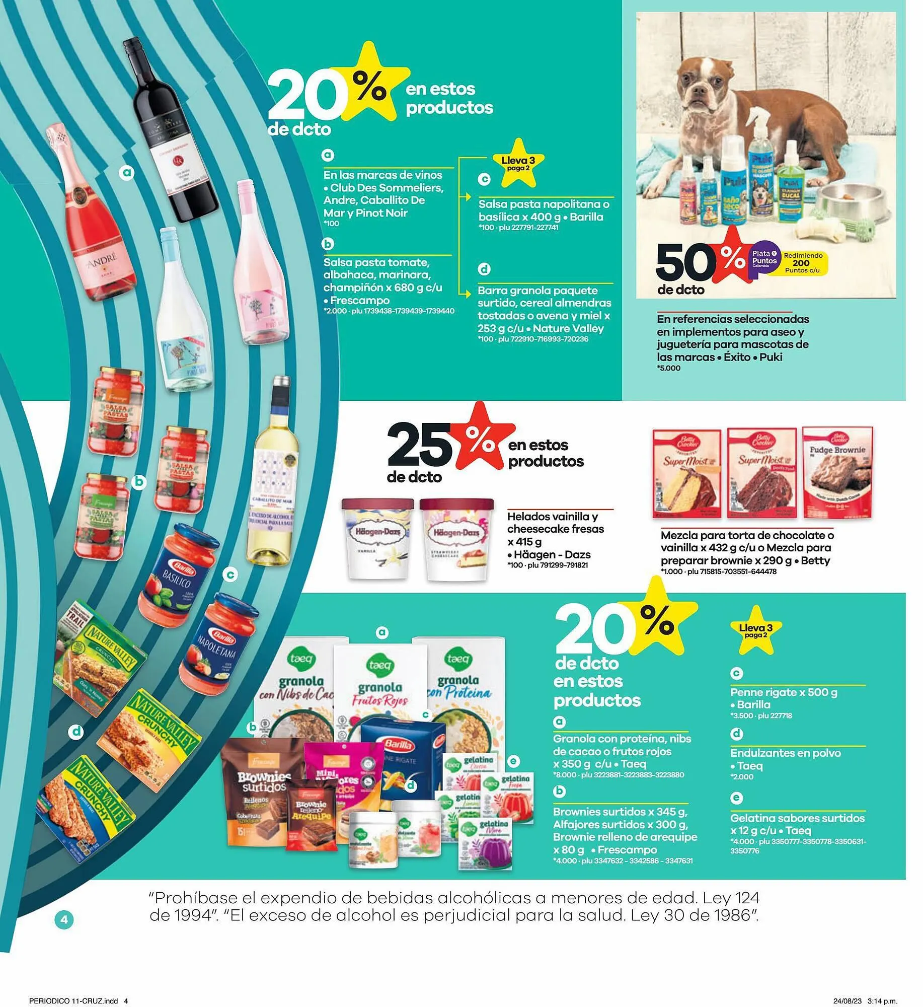 Catalogo de Catálogo Éxito 1 de septiembre al 19 de septiembre 2023 - Pag 4