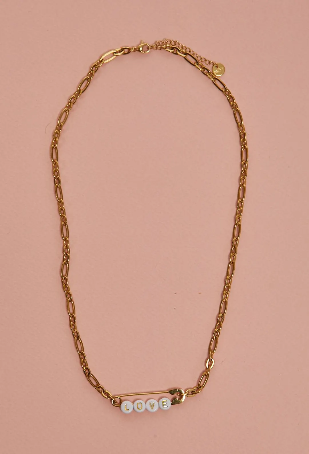 Collar Corto Dije LOVE Mujer - SALE