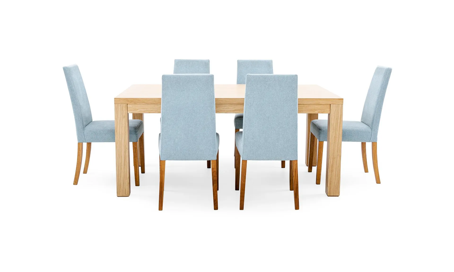 Mesa Comedor New Parson + 6 Silla Matiz