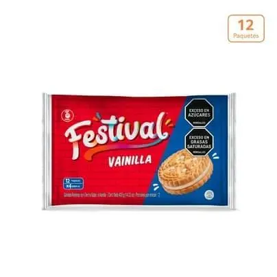 Gta. FESTIVAL Vainilla Bs. 12x4