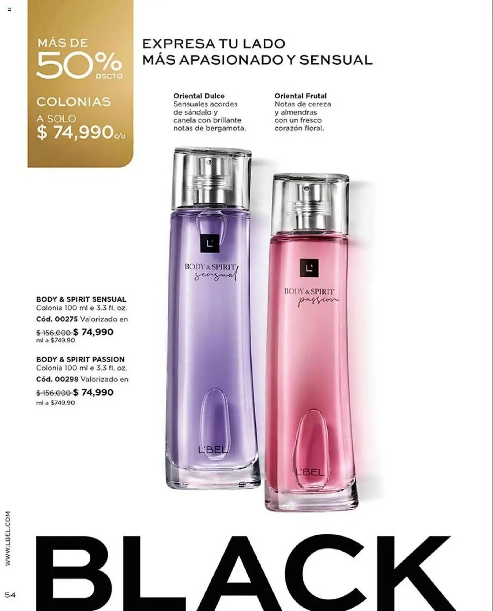 Catalogo de Catálogo L'bel 14 de octubre al 1 de diciembre 2025 - Pag 54