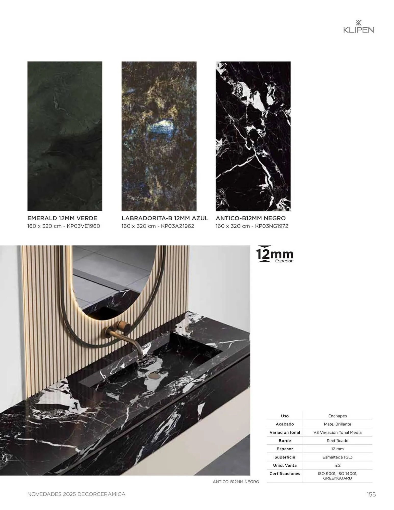 Catalogo de Catálogo Decorceramica 9 de diciembre al 31 de diciembre 2025 - Pag 155