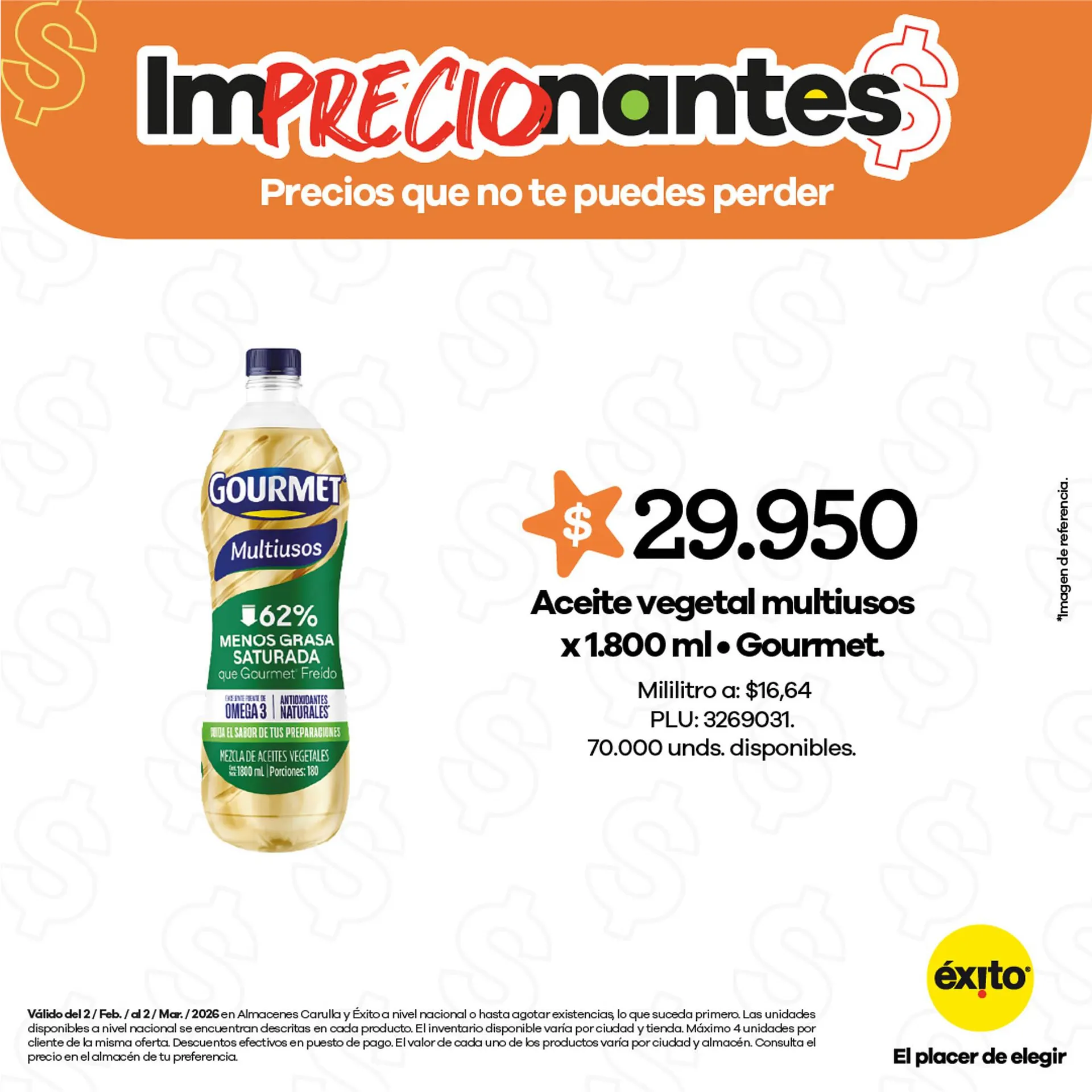 Catalogo de Catálogo Éxito 2 de febrero al 2 de marzo 2026 - Pag 1